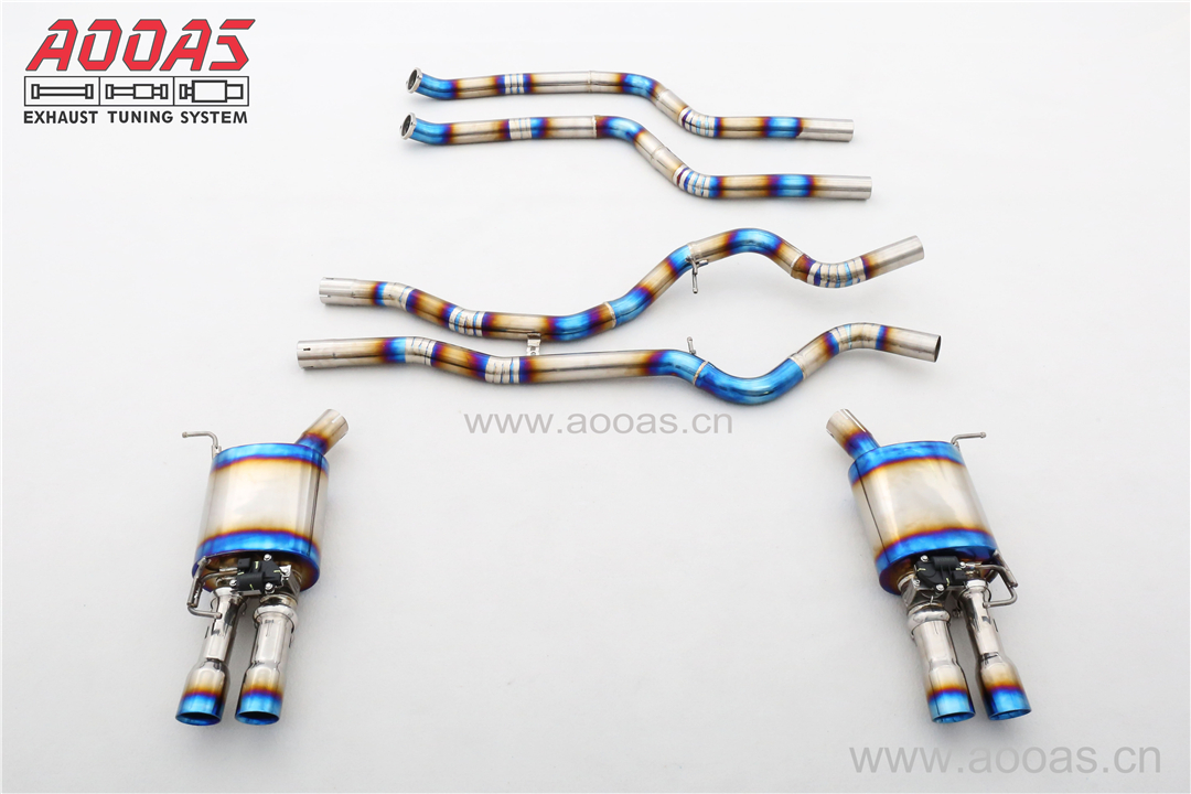 宝马E9X 335改M3款 钛合金电子阀门